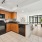 Kitchen with view into the living room
