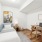 Bedroom with office area
