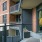 clean private balcony with metal railing