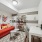 study area in bright bedroom