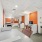 recessed and fluorescent lighting in business center