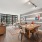 spacious living room open to dining area and kitchen